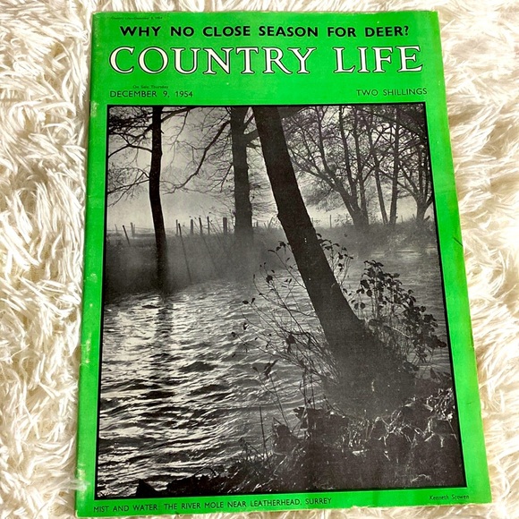 VINTAGE COUNTRY LIFE MAGAZINE Christmas Ads December 9, 1954 EUC - Picture 2 of 16